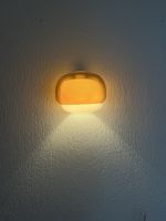 Wandlampe Glas Vintage retro 60s 70s