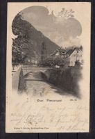 Chur Plessurquai GR, 1904, ʘ Ambulant Nr. 21 + Glarus