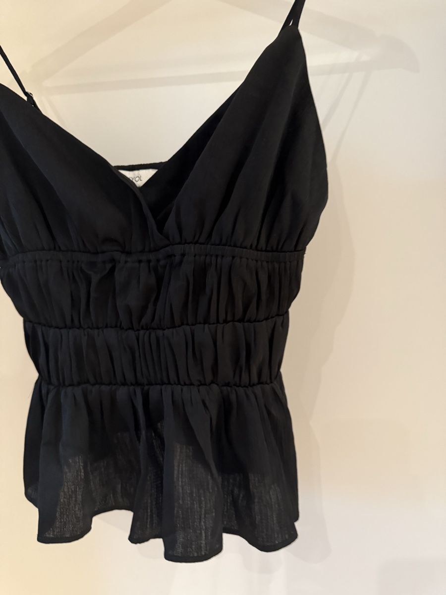 Top: Schickes Top, Schwarz Gr. 36 – Usato da Volketswil venduto da habibeoez 1