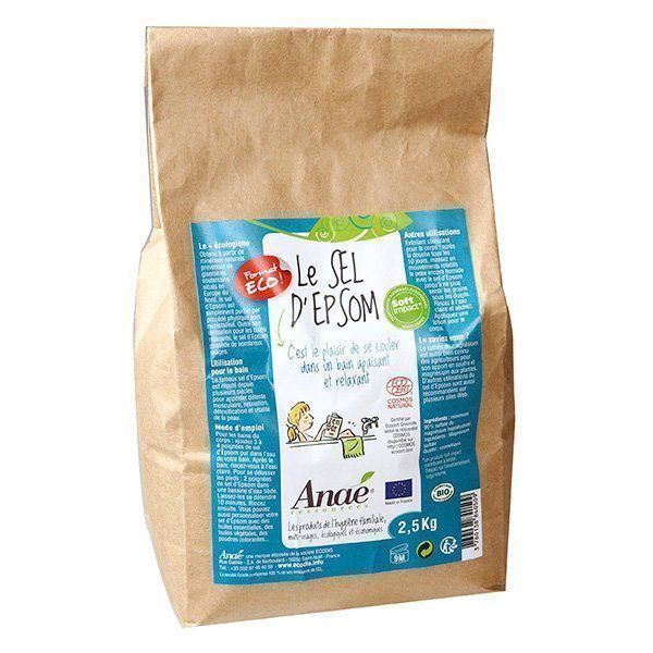 Prodotti di pulizia: Anaé Bittersalz Nachfüllpackung 2.5kg – Nuovo e nell'imballaggio originale da Vernate venduto da RubyDays