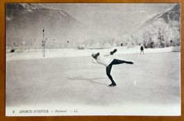 Patineur artistique à St. Moritz ? - Antik