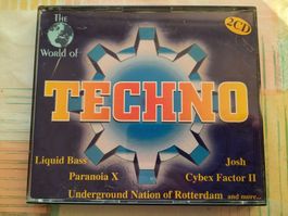 Cds The world of Techno ( double album )
