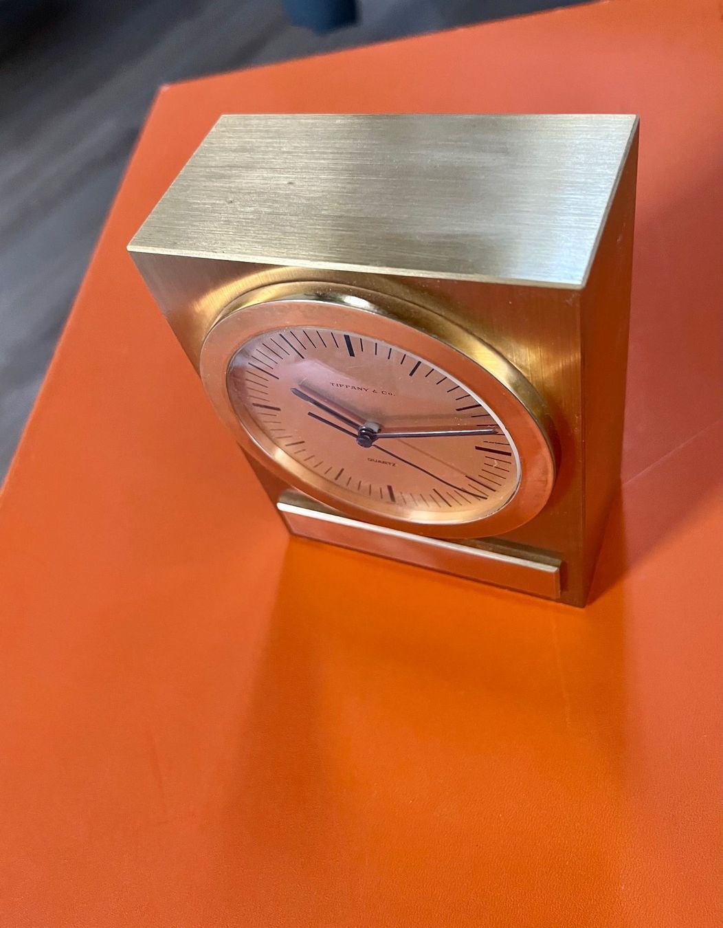 Tiffany & Co. Orologi: 😍 Tiffany Table Clock Classic Rare' 😍 – Usato da Morges venduto da thetimebureau 3