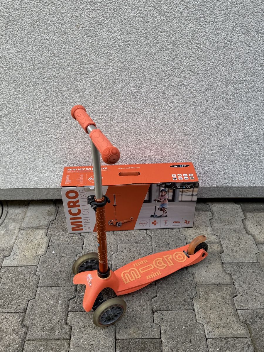 Giocattoli: Kickboard Mini Micro Deluxe orange guter Zustand – Usato da Stettlen venduto da canyonF4
