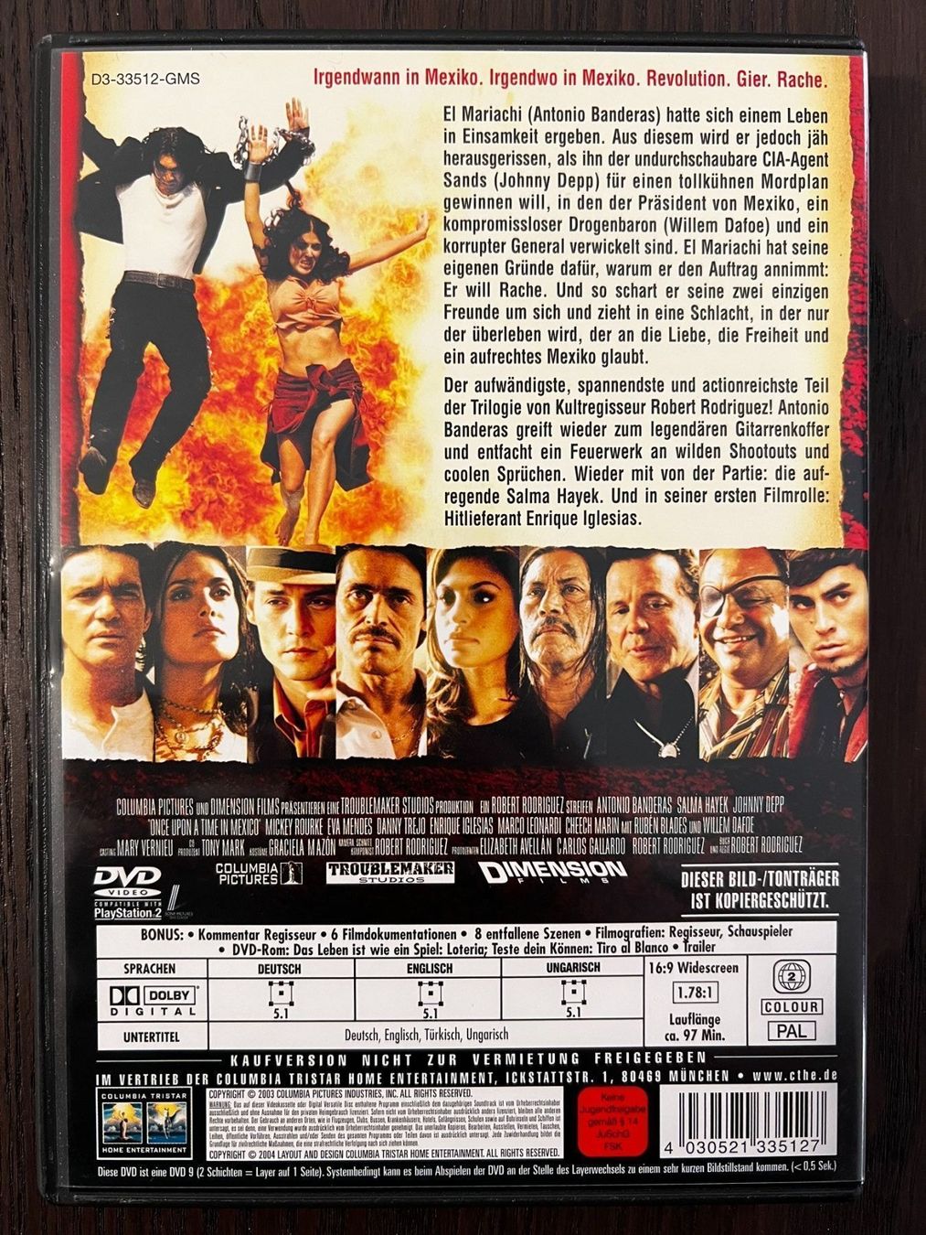 Tutti i DVDs: Irgendwann in Mexico – Usato da Zürich venduto da FilmFreunde 1