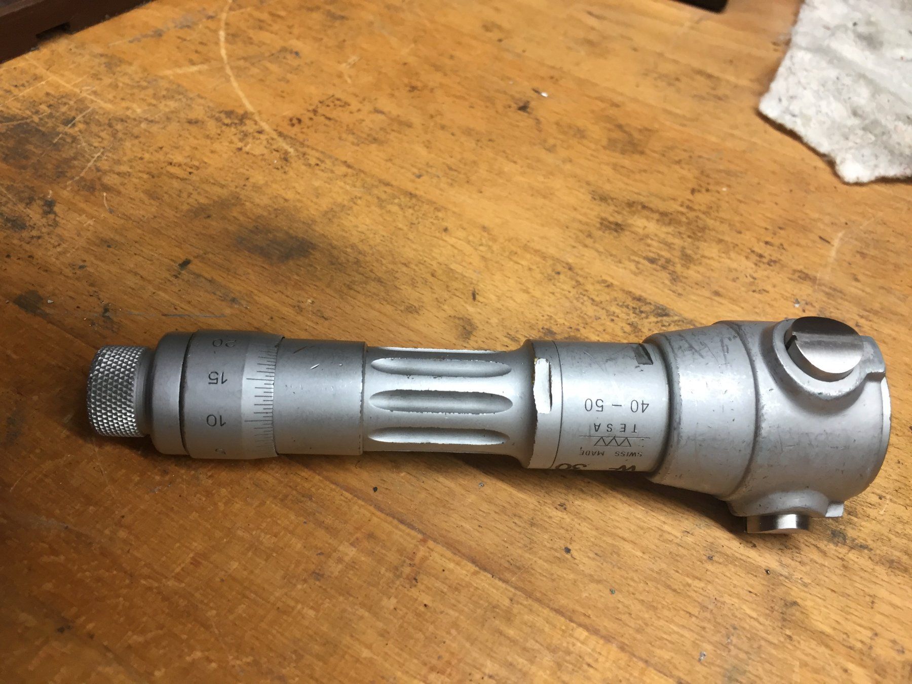 Tesa Misurare: Tesa Innenmikrometer Innenmessschraube   40-50 – Usato da Frenkendorf venduto da BasLie 1