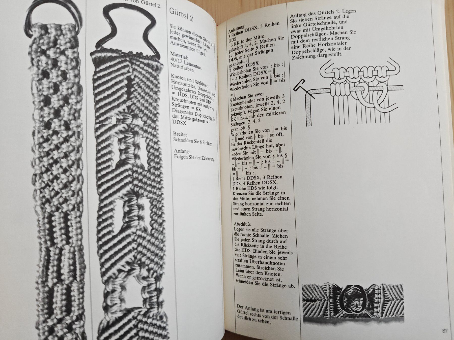 Libri: Makramee - Eine vollständige Einführung in die Knottechnik – Usato da Muttenz venduto da Negnuja 5