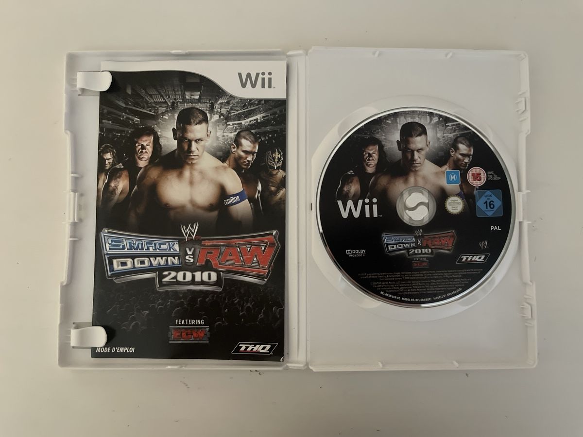 Nintendo Giochi: Jeu Wii Smackdown vs Raw 2010 - Action Catch à saisir! – Usato da Renens VD venduto da dan_b8tt 2