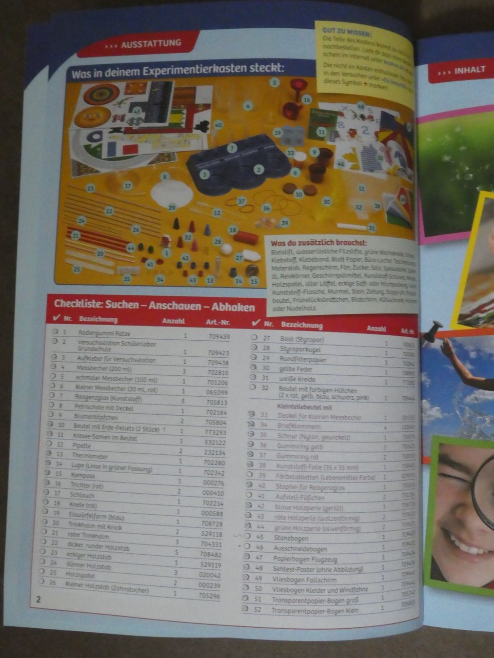 Jeux de construction: Schülerlabor Kosmos – D'occasion à Mels par KOSL 3