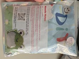 DIY crochet kit Cute Frog