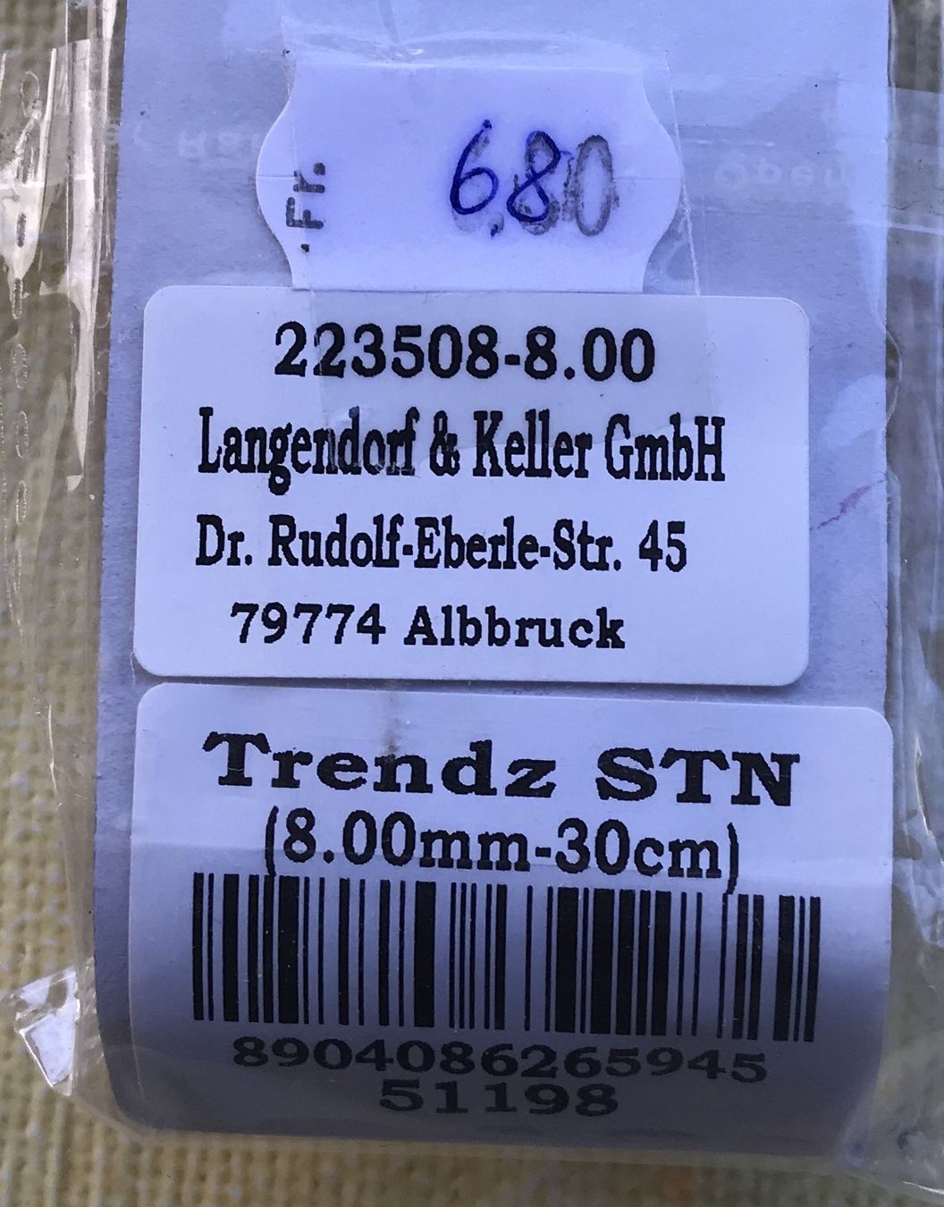 Ferri: LOT STRICKNADEL KNIT PRO 8MM – Nuovo e nell'imballaggio originale da Ostermundigen venduto da Kari1937 4