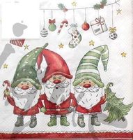 Serviette x-mas godd 25x25 (1184) 2Stk.