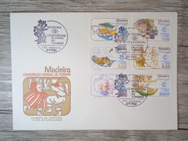 TR50 Enveloppe + Timbre Portugal 1980 - Madeira