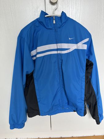Nike Jacke Blau Weiss Grösse S guter Zustand