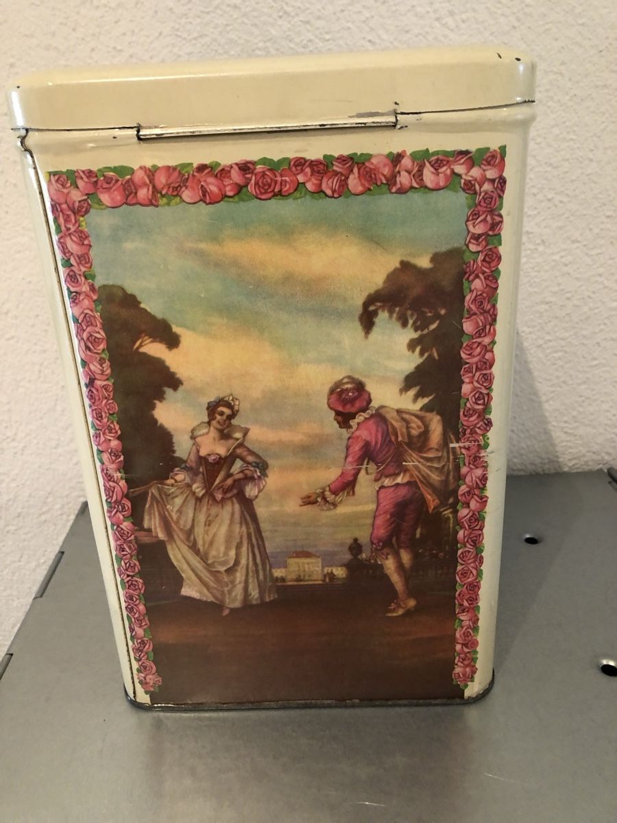 Tutte le decorazioni: Blechdose, antike, André Klein Basel – Usato da Bassersdorf venduto da 1Morgenrot 2