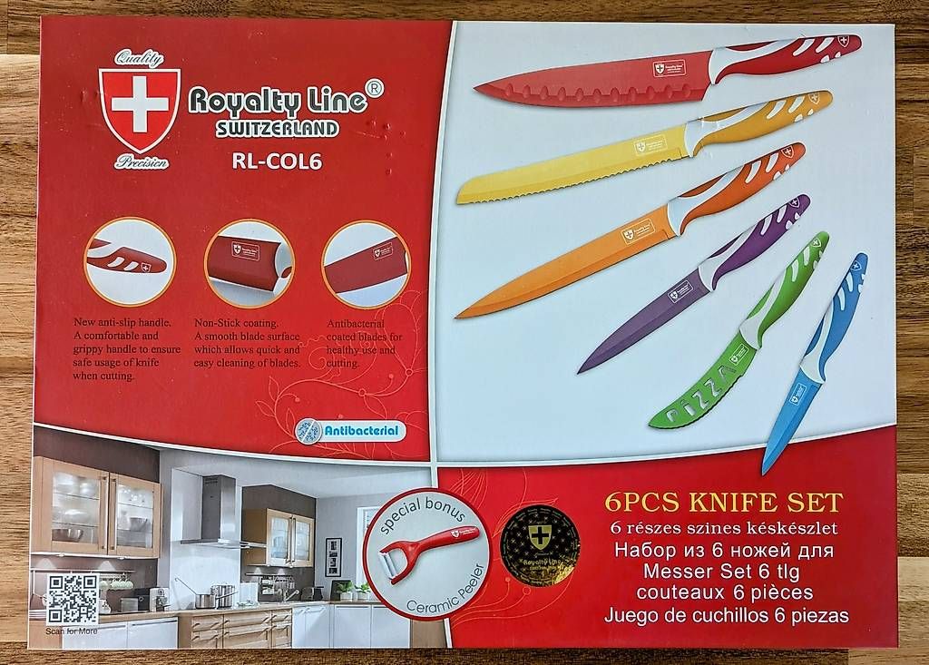 Coltelli: Messerset – Nuovo e nell'imballaggio originale da St. Gallen venduto da Ocl