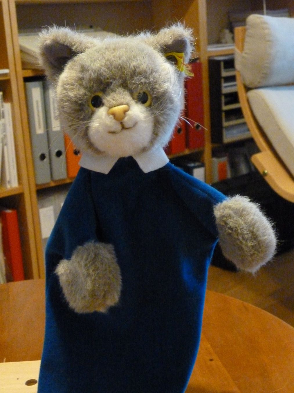 Steiff Giocattoli: Kasperlifigur "Katze" – Usato da Egg b. Zürich venduto da MissMarple2 1