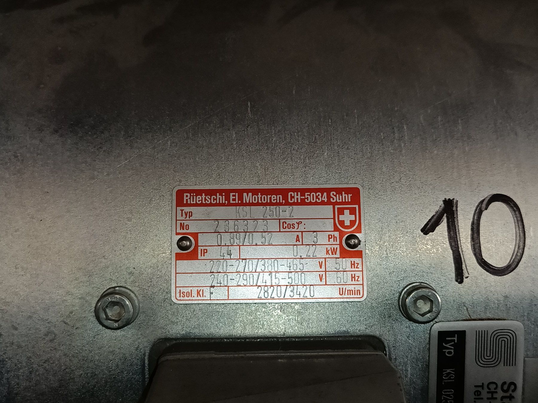 Ventilatori: RohrventilatorStäfa KSL 250-2 – Usato da Rüti ZH venduto da C_STYLE 2