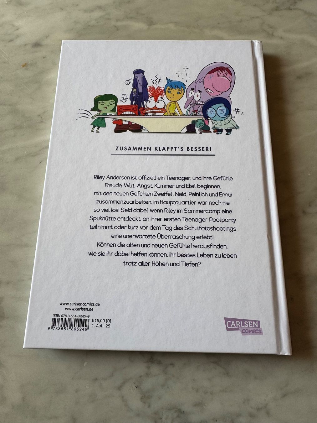 Comics: DISNEYS PIXAR ALLES STEHT KOPF 2 GROSSE GEFÜHLE – Neu (gemäss Beschreibung) aus hägendorf von twilightprincess 1