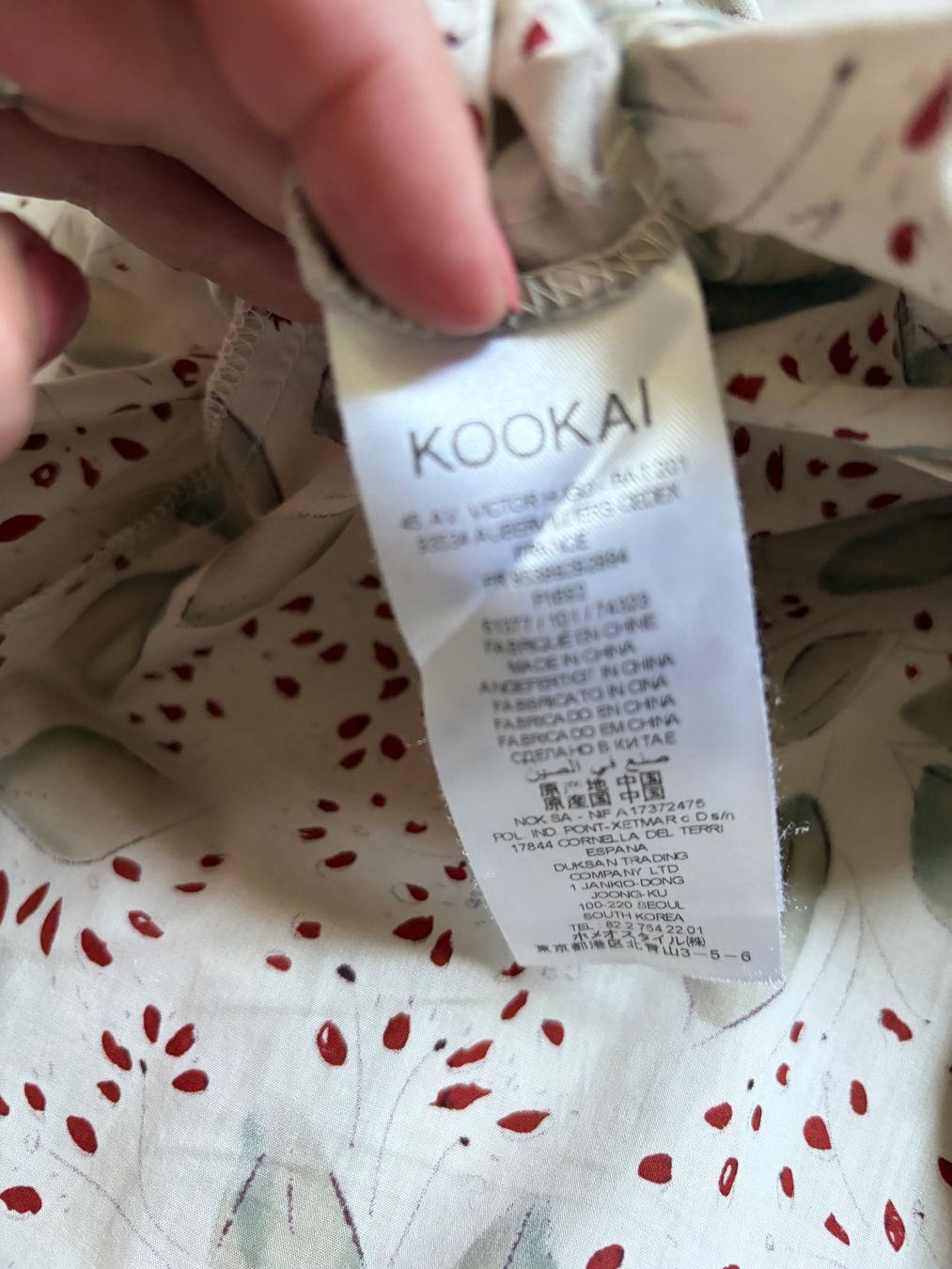 Kookai Robes: Robe bustier KOOKAI imprimée taille 34 – D'occasion à Vallamand par joa_6v5n 2