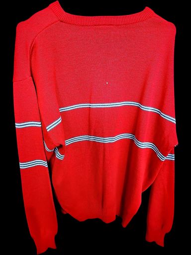 Maglioni & Felpe: Ossi Skiwear Roter Vintage Pullover - Wollmischung – Usato da Zug venduto da vinokilo 3