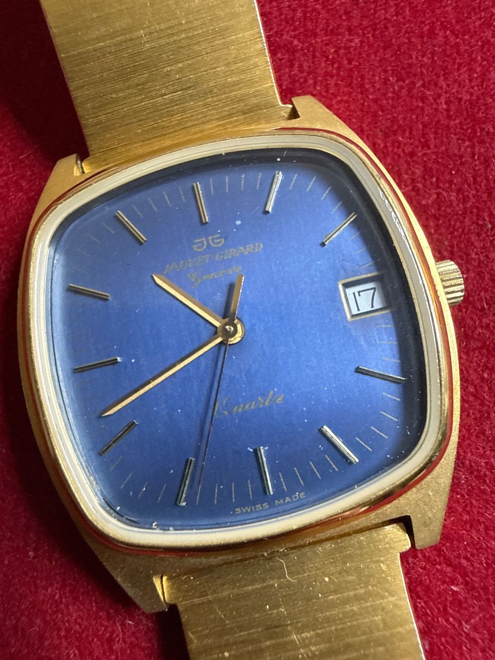 Orologi: Jaquet Girard Quarz 35 mm – Usato da Pfeffingen venduto da Allhandelklgwatches