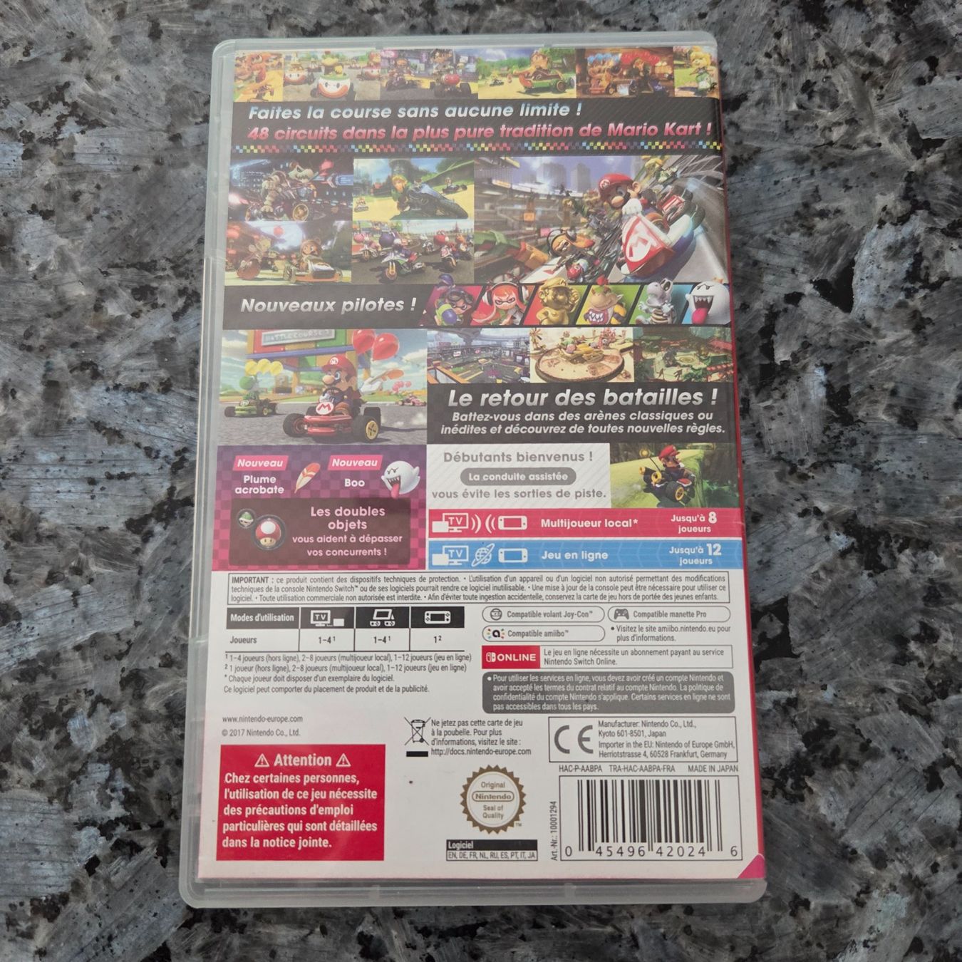 Nintendo Jeux: Mario Kart 8 Deluxe - Nintendo Switch – D'occasion à Vernayaz par Lecoffreromand 1