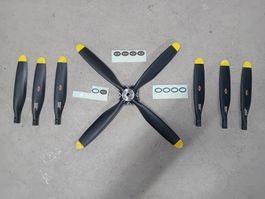 4Blatt Propeller 14X8 FMS