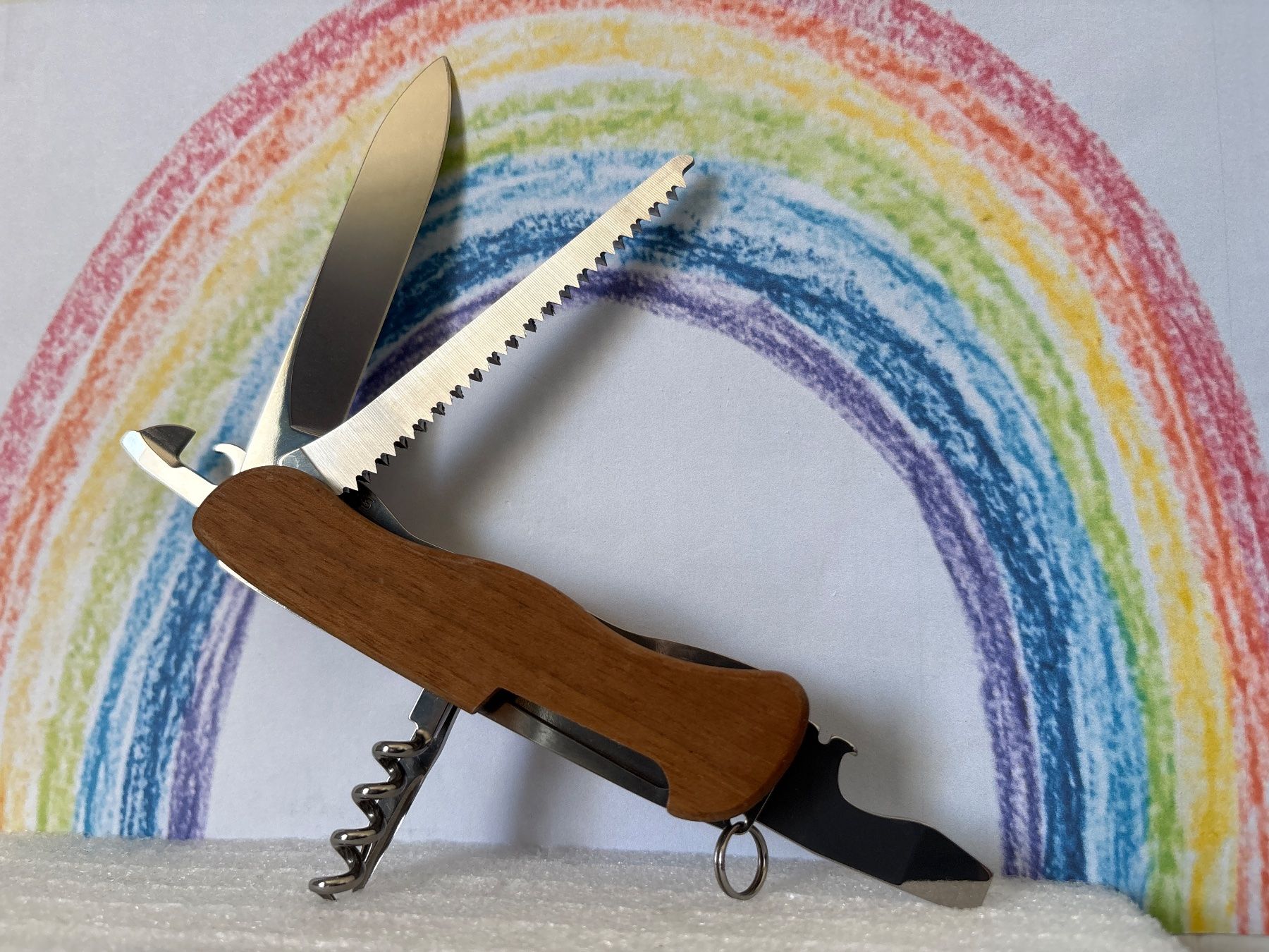 Victorinox Coltelli tascabile: VICTORINOX - Forester Wood - Sackmesser – Usato da Andwil SG venduto da Rainboli 1