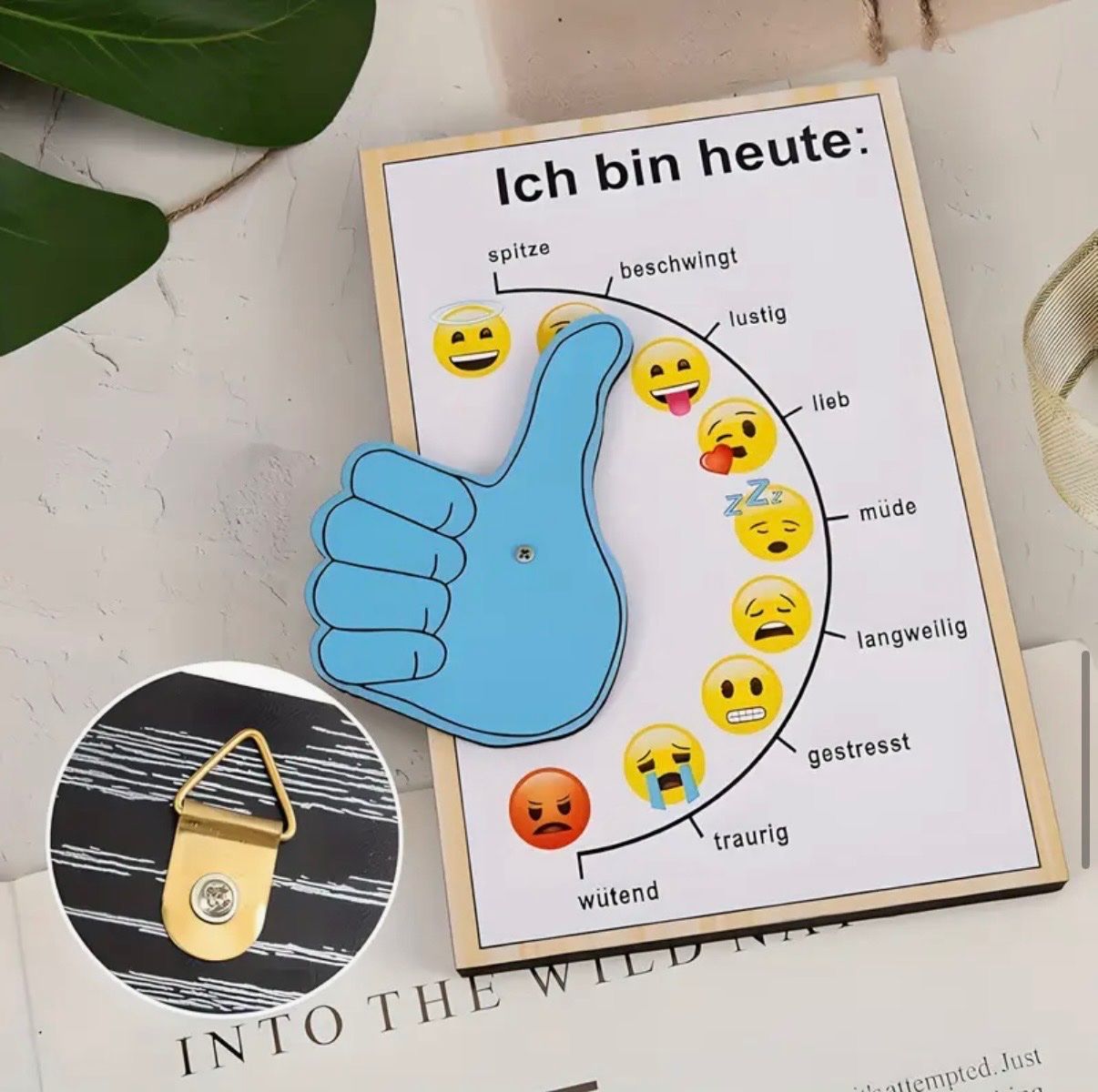 Giochi: Stimmungsbarometer- Kinder- Emotionszustandsanzeiger-Kinder – Nuovo e nell'imballaggio originale da Teufenthal AG venduto da MeineSchatztruhe 1