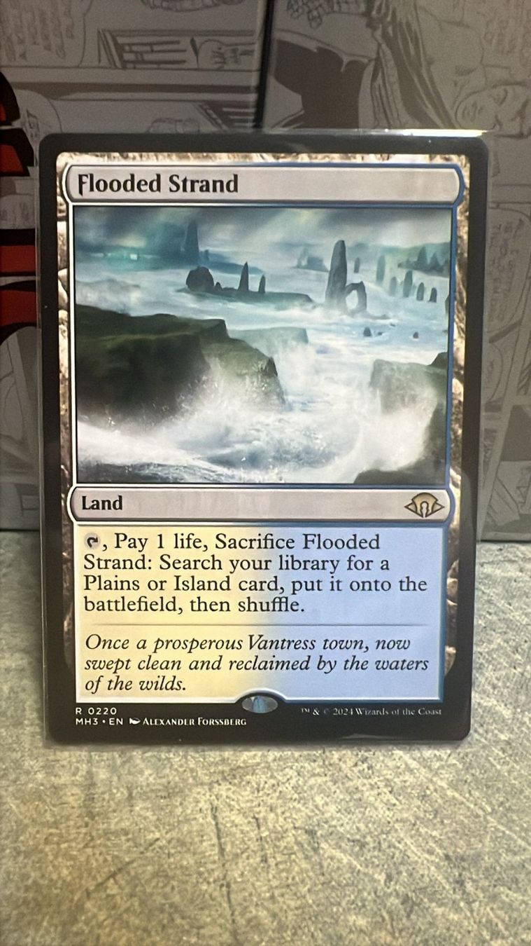 Magic The Gathering Carte collezionabili: Flooded Strand – Nuovo (secondo la descrizione) da Wilen b. Wollerau venduto da GarruksShop