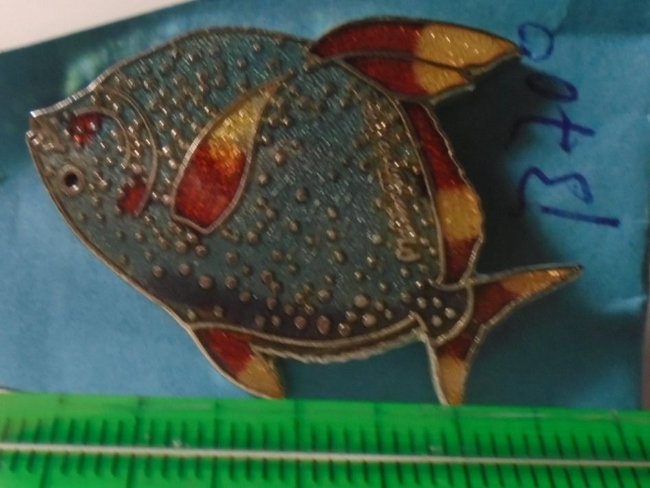 Placchette & Badge: 1 Fisch Pin (B700) – Usato da Winterthur venduto da Beli2000