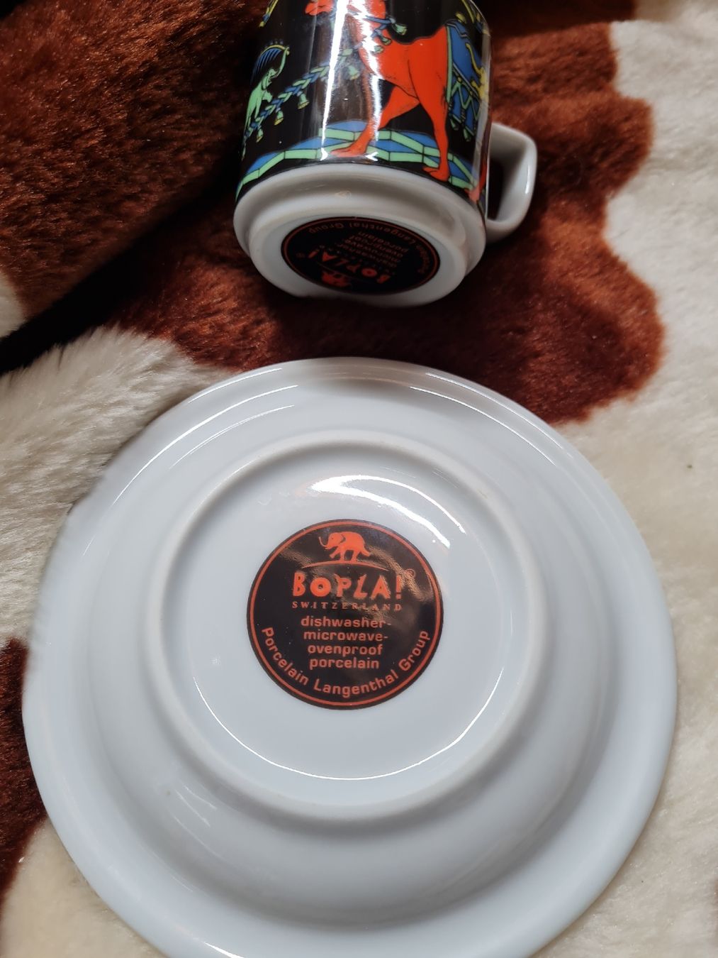 Bopla Tazze: Bopla Espressotasse mit Unterteller neu – Nuovo (secondo la descrizione) da Münsingen venduto da Cuci31 2