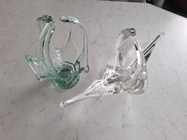 2 STK GLASKERZENSTÄNDER