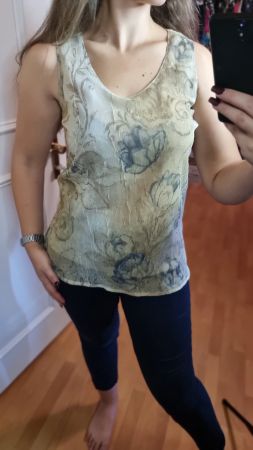 Elegante bluse Grösse 38-40 beige...