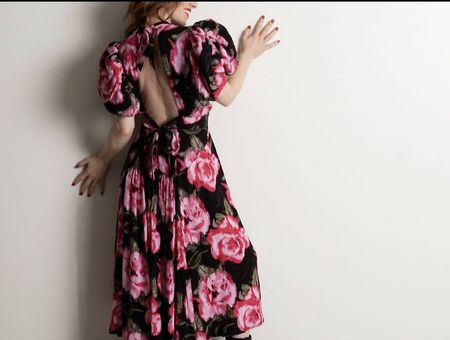 Luxuriöses ROTATE Birger Christensen Maxikleid  Gr. 34