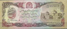 AFGHANISTAN - 1000 AFGHANIS 1991 - UNZIRKULIERT, NEU