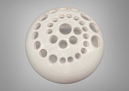 Superbe vase vintage pique fleur en céramique italienne