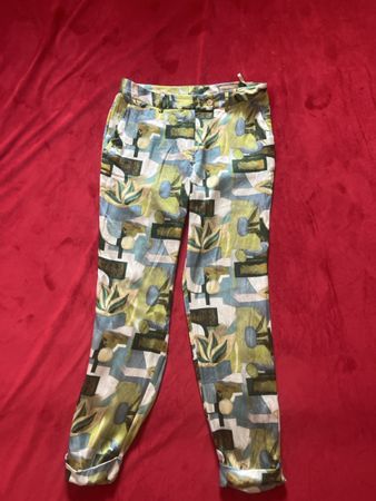 Miana Seiden Hose, Gr. 42 Sommer-Look, neu!