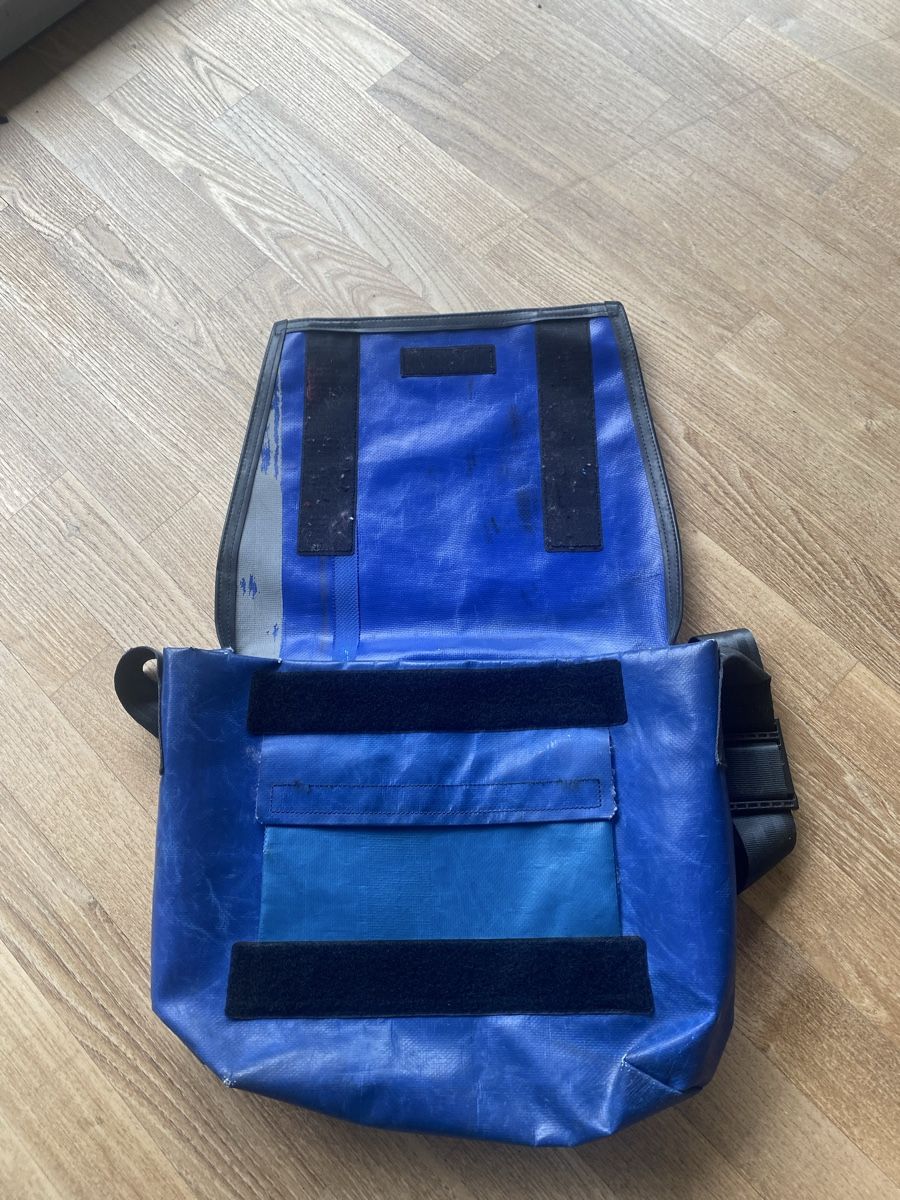 Freitag Sacs: FREITAG Umhänge-Tasche blau orange – D'occasion à Biel/Bienne par pau_g8qg 3