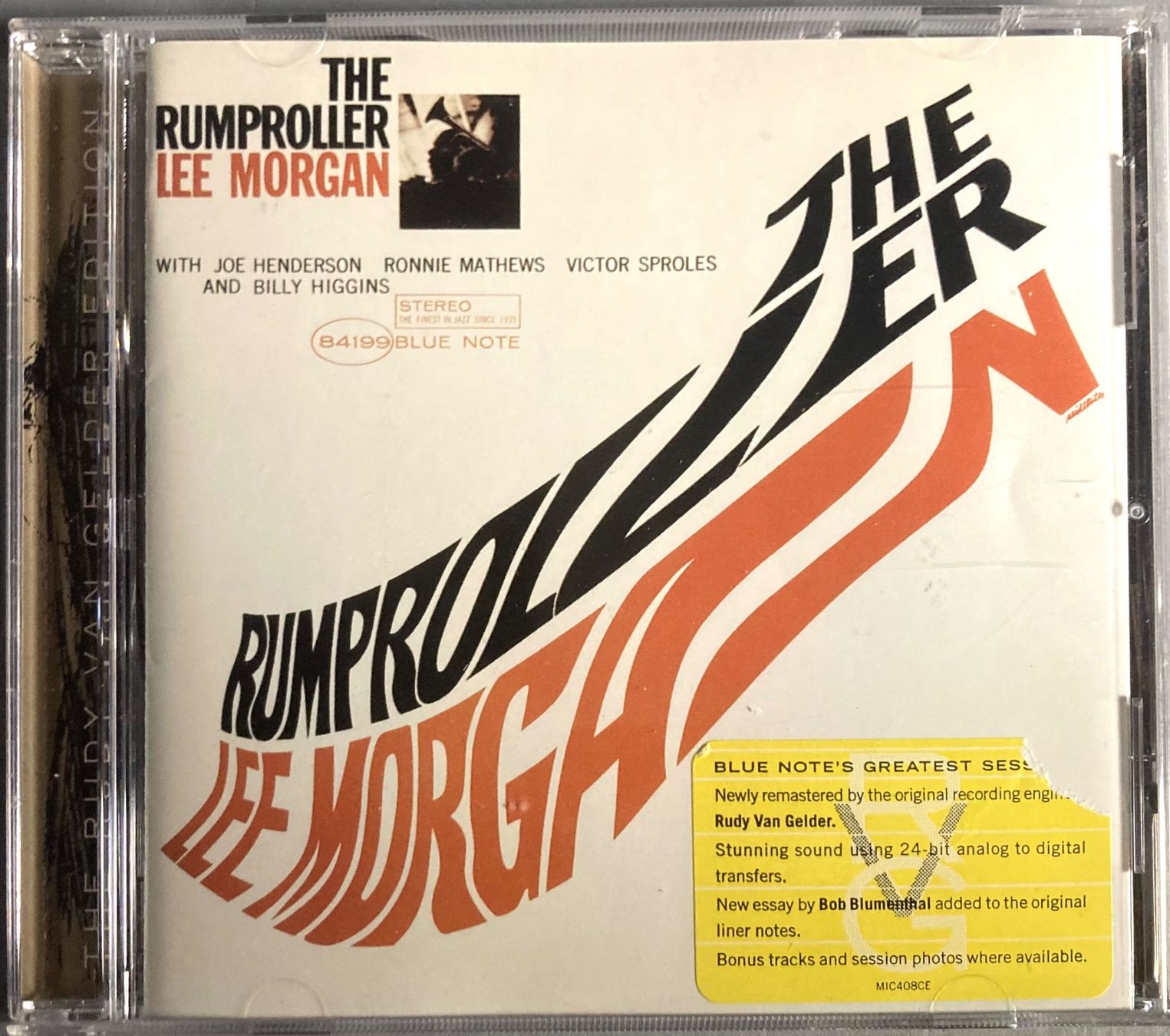 CD: LEE MORGAN - THE RUMPROLLER – Usato da Poliez-Pittet venduto da Newtown-Records 2
