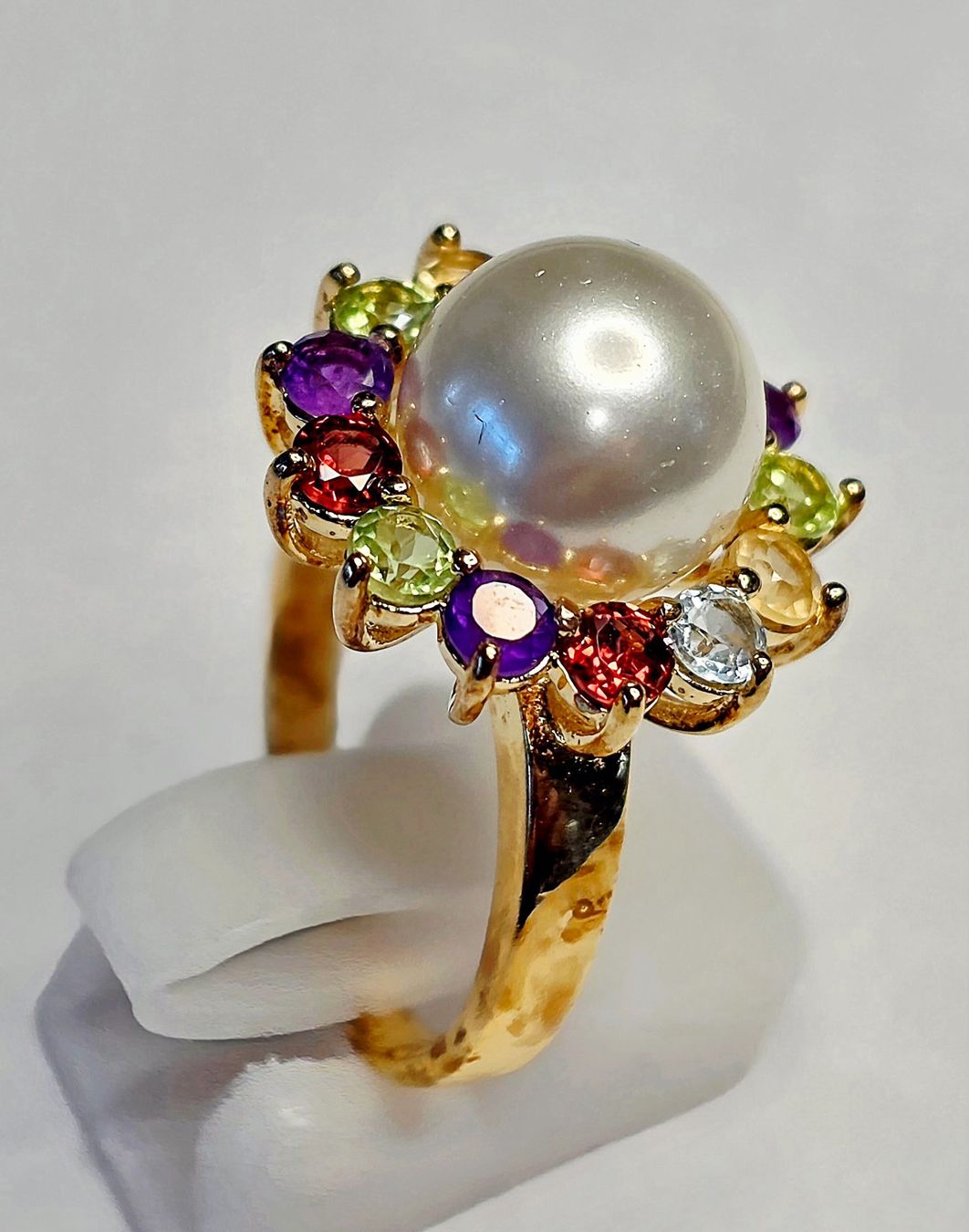 Bagues: Perle Multistone Fingerring – Neuf (Voir description) à Zürich par Benedikt21 2