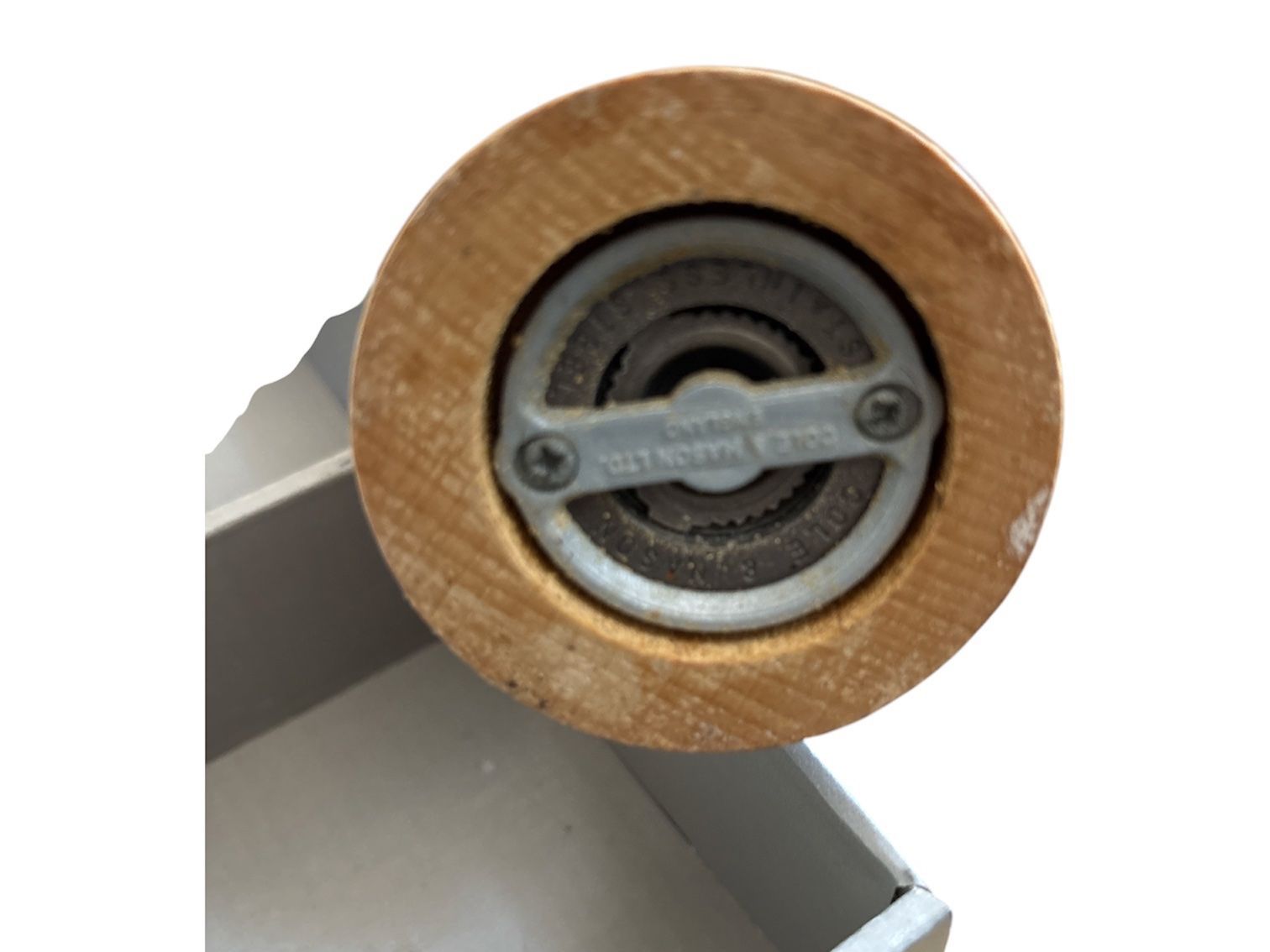 Elettrodomestici da cucina: Pfeffermühle aus hellem Holz, ca. 27 cm lang – Usato da Lausen venduto da Zotty1 2