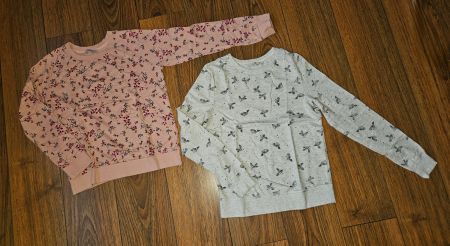2 Stk. leichte Sweat Shirts / Pullover Gr.  S (158)