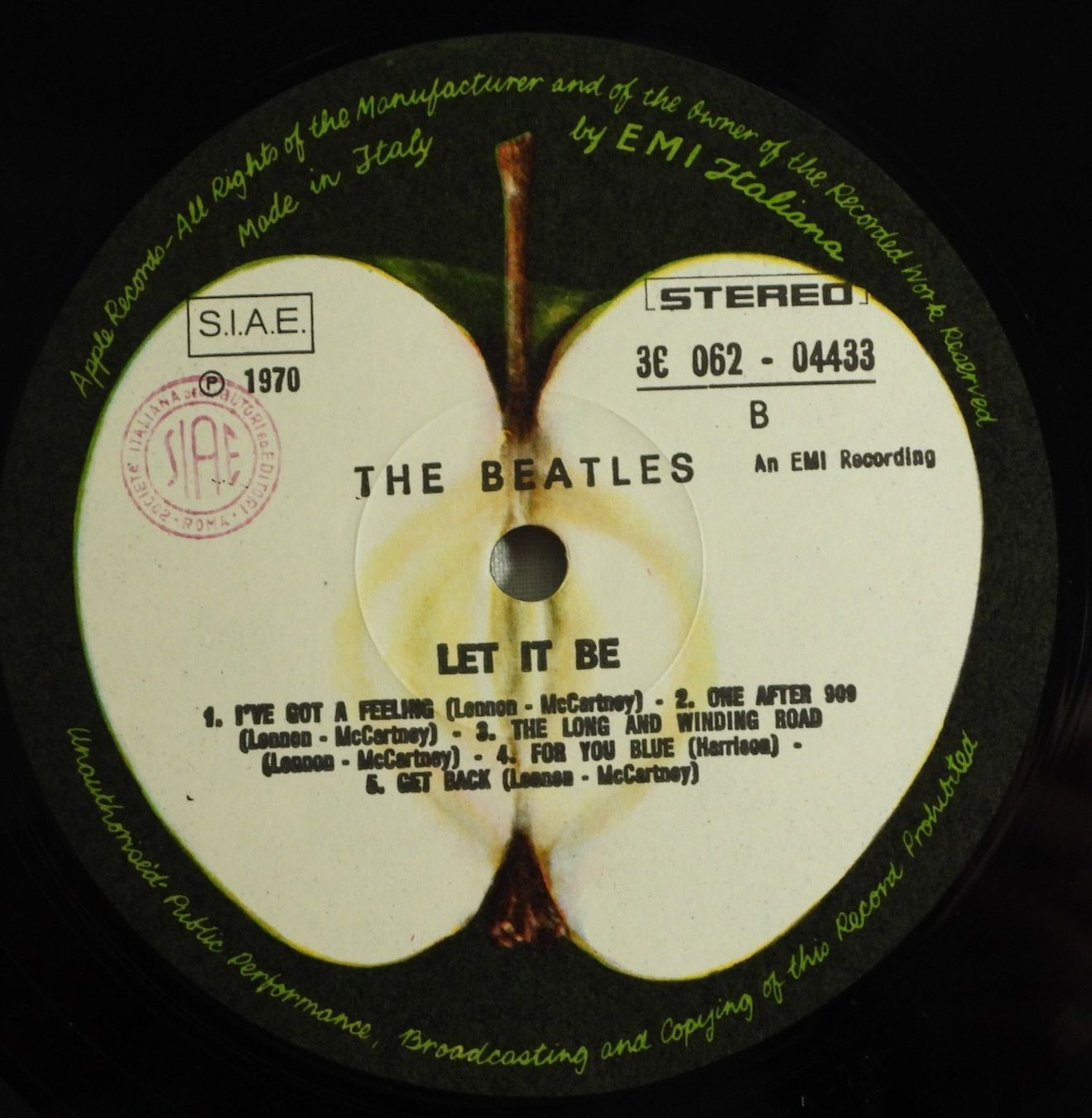 Dischi in vinile: The Beatles - Let it Be, LP 1970 – Usato da Dübendorf venduto da mar_85sd 5