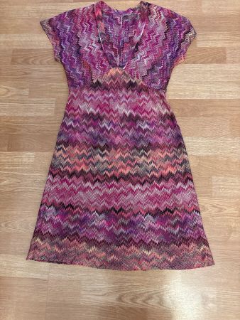 Abito Missoni originele fantasia zigzag tg. S-M Made in ...