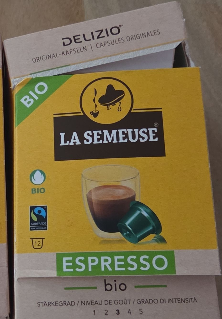 Cibi & Specialità: La Semouse Espresso Bio Kapseln  – Usato da Fraubrunnen venduto da Ra_mos