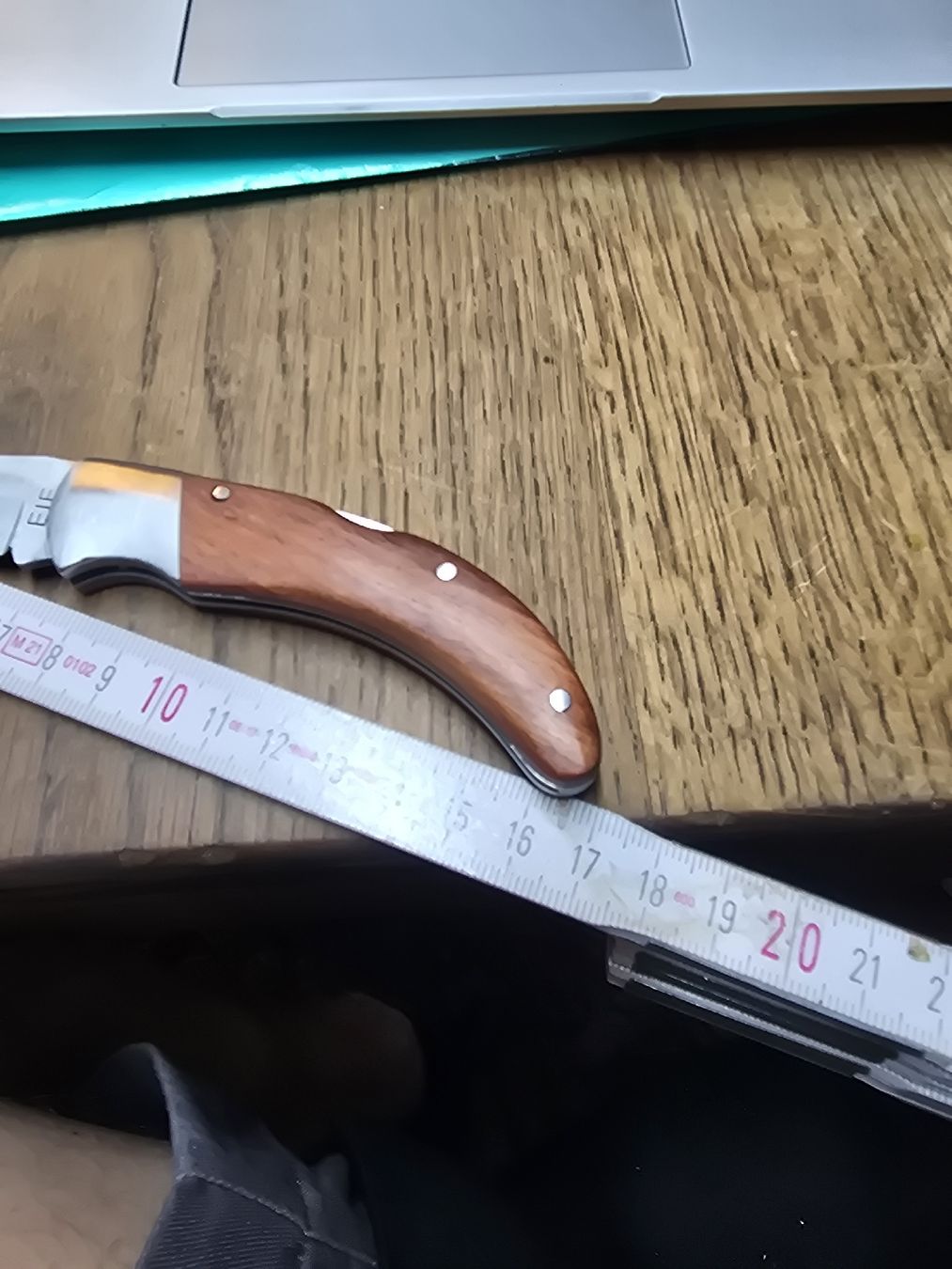 Coltelli tascabile: Taschenmesser EIE 91461 rostfrei Holzgriff – Usato da Rorschach venduto da TimelessTrading 3