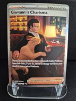 Pokemon Giovanni's Charisma Scarlet & Violet 151 204/165