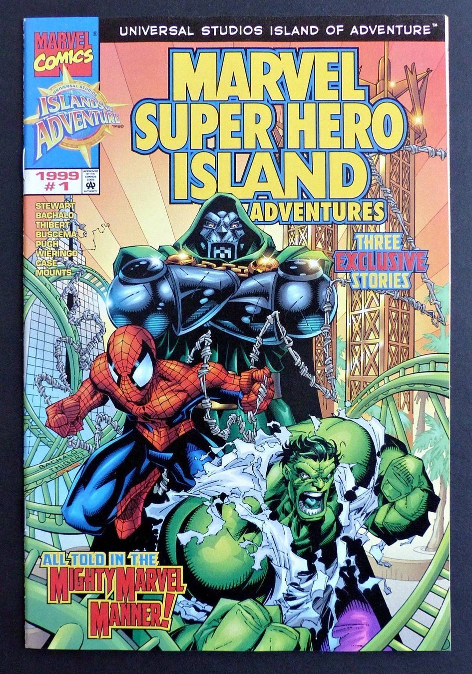 Fumetti: MARVEL SUPER HERO ISLAND ADVENTURES #1 STUDIOS EXCLUSIVE – Usato da Lugano venduto da YouWantUS